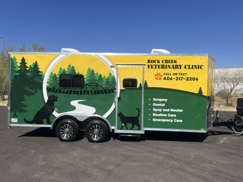 25 Ft Mobile Veterinary Trailer – Elite Series